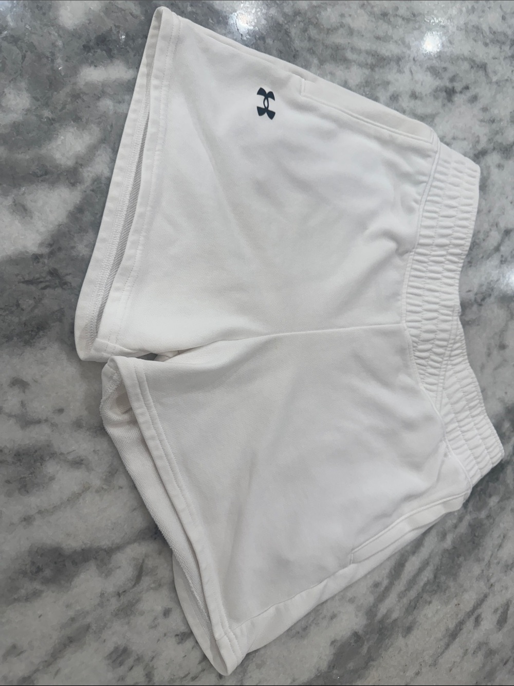 Under Armour White Performance Training Shorts